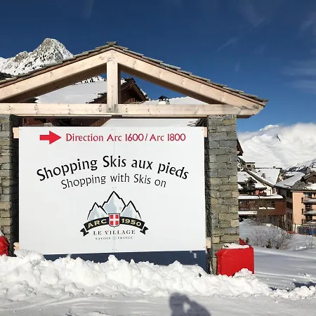 Alps Les Arcs 1950 Des Cimes, Ski-in Out,swimming Pool, Sauna, Shoes Dryer Apartment